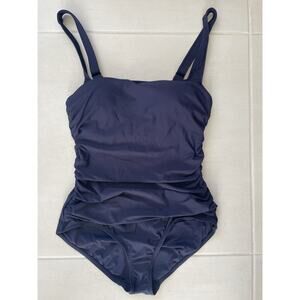 Anne Cole Swim One Piece Swimsuit Square Neck Beach Summer